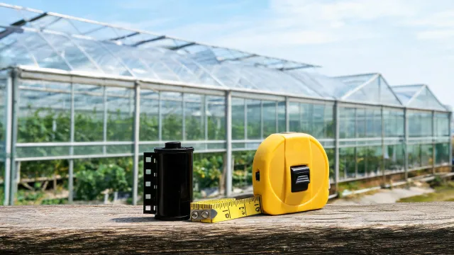 Greenhouse covering measurements